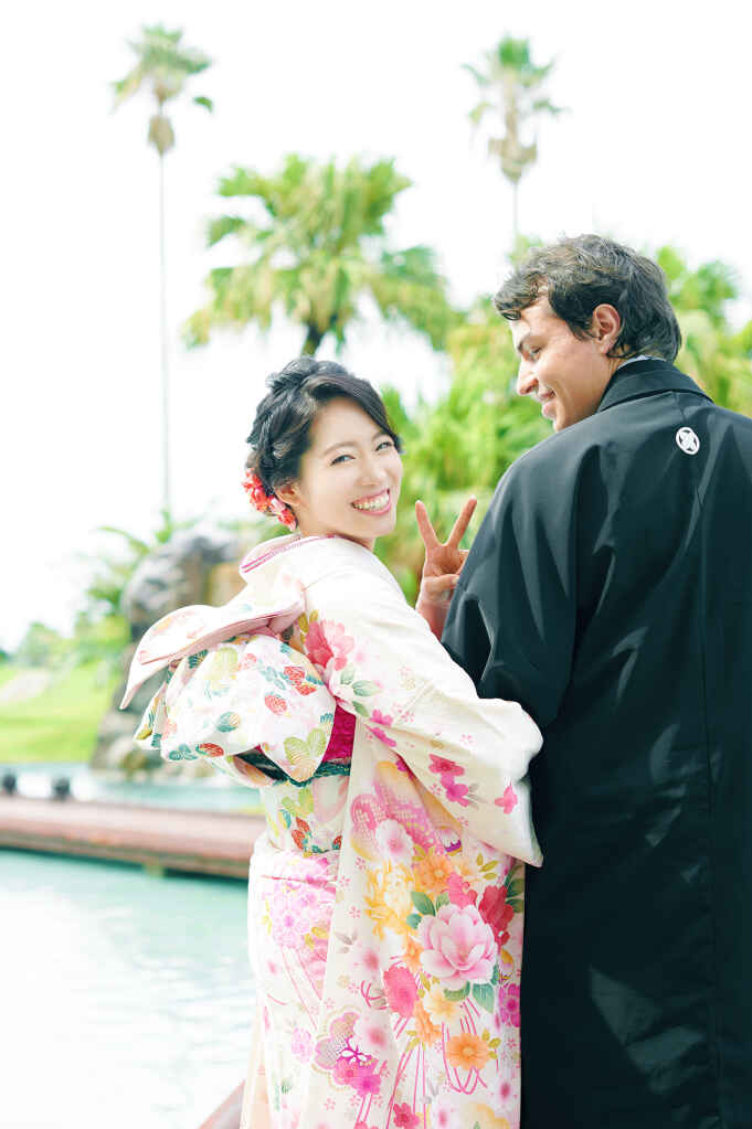 フォトウェディング&前撮り／和装・ANAホリデイインリゾート宮崎