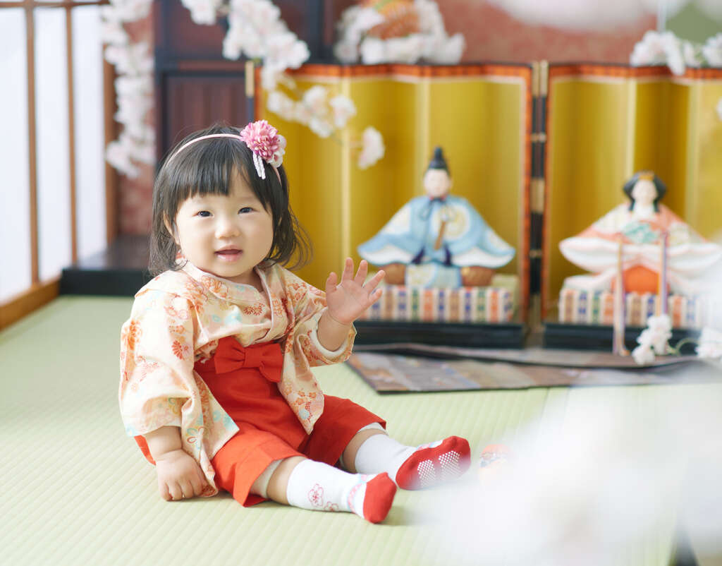 キッズフォト　初節句 お祝い　記念　ひなまつり　こどもの日　桃の節句　端午の節句　衣装レンタル