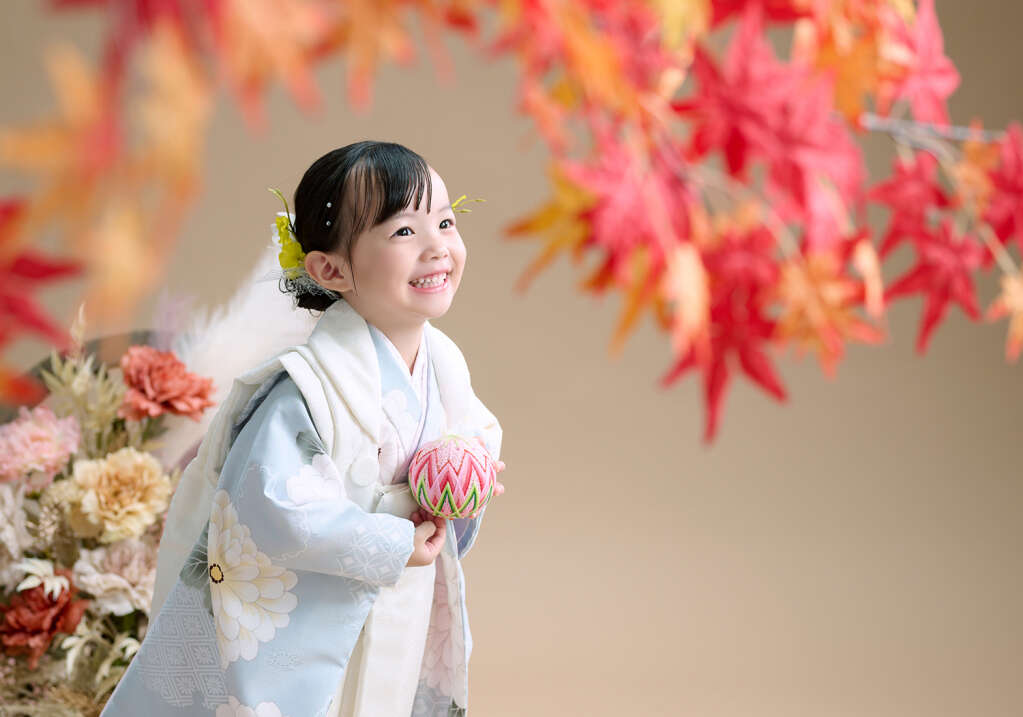 七五三　キャンペーン　記念写真　３才　５才　７才　着物　羽織　袴　被布　レンタル衣装　着物レンタル　鎧かぶと　甲冑　おしゃれ　かっこいい　かわいい　753