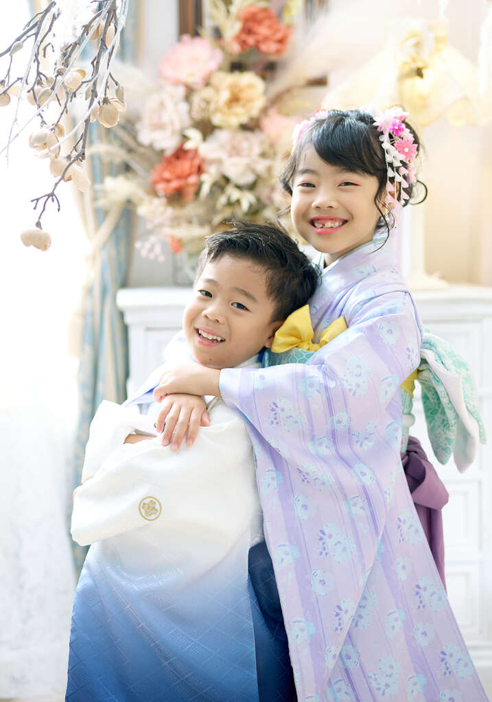七五三　キャンペーン　記念写真　３才　５才　７才　着物　羽織　袴　被布　レンタル衣装　着物レンタル　鎧かぶと　甲冑　おしゃれ　かっこいい　かわいい　753