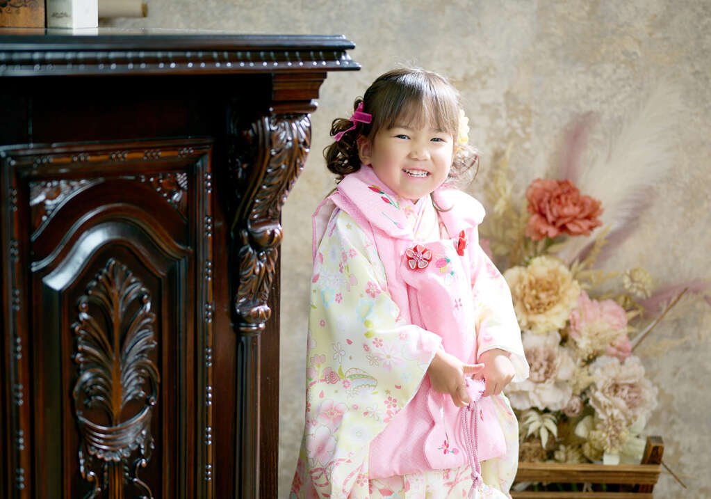 七五三　キャンペーン　記念写真　３才　５才　７才　着物　羽織　袴　被布　レンタル衣装　着物レンタル　鎧かぶと　甲冑　おしゃれ　かっこいい　かわいい　753