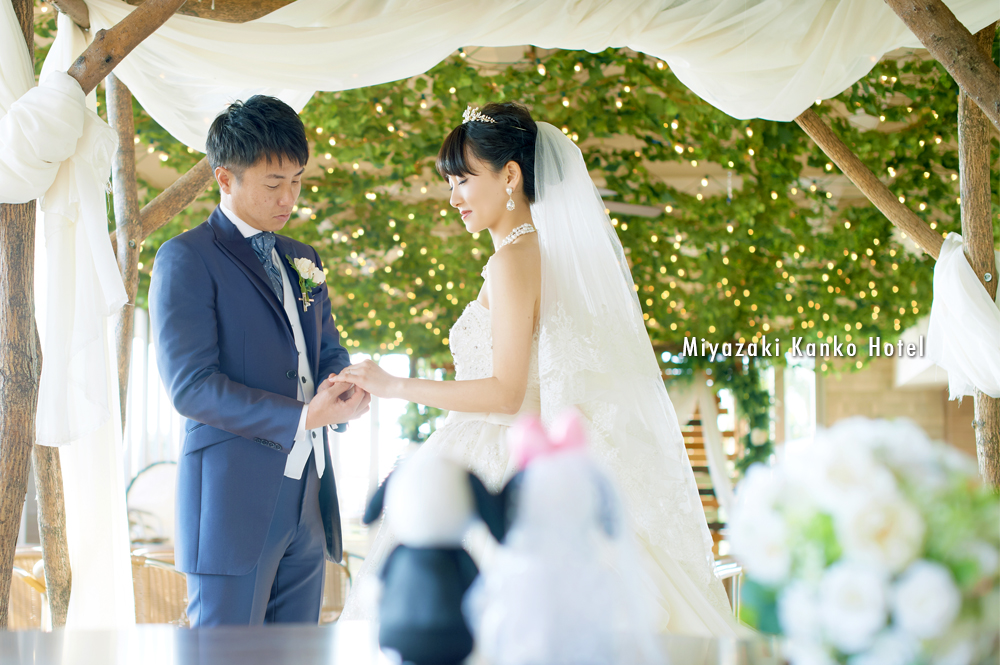 写真館美光スタジオのフォトウェディング&前撮り　宮崎観光ホテル、はな花ガーデン、